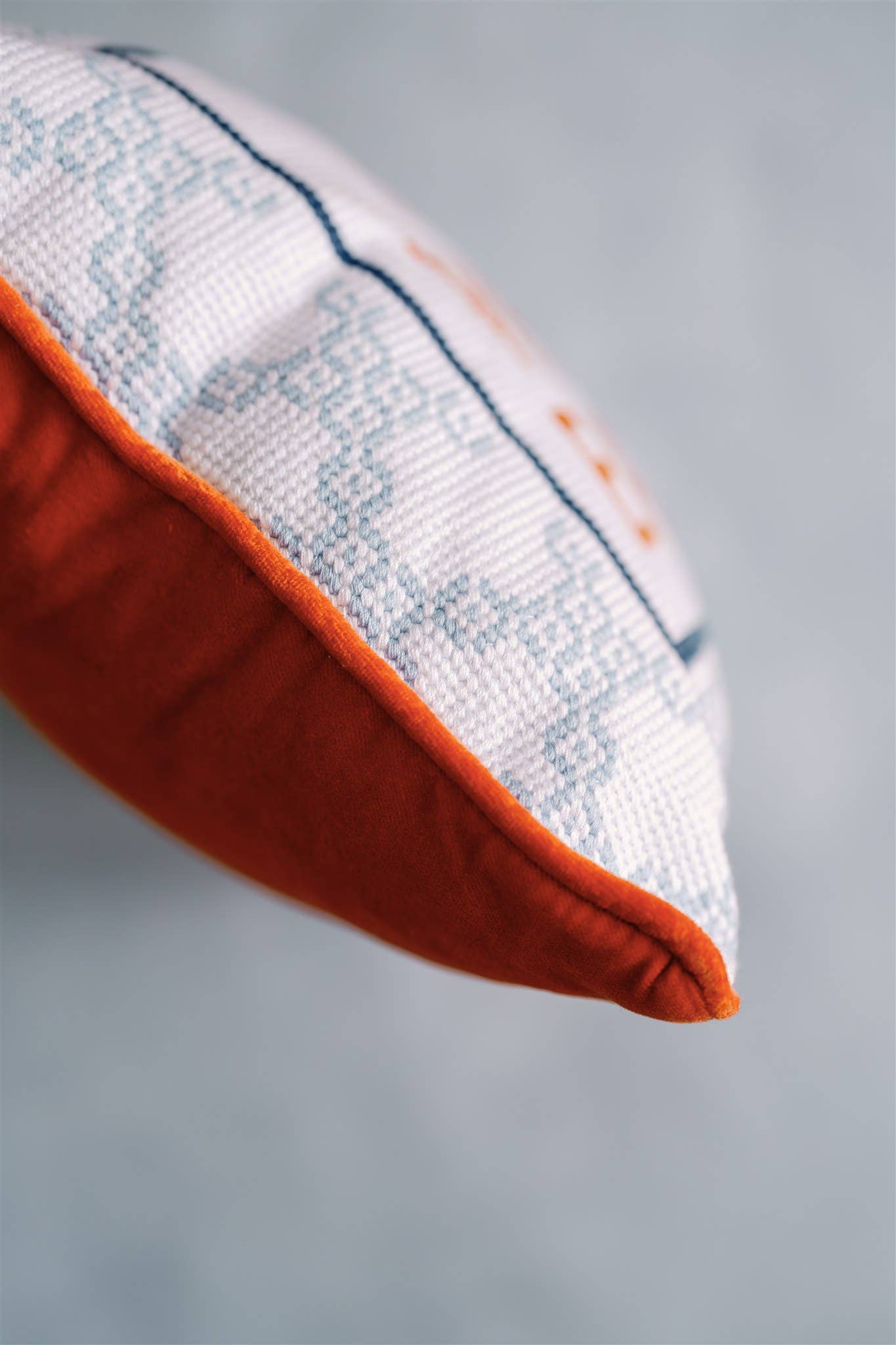 Eagle Needlepoint Pillow