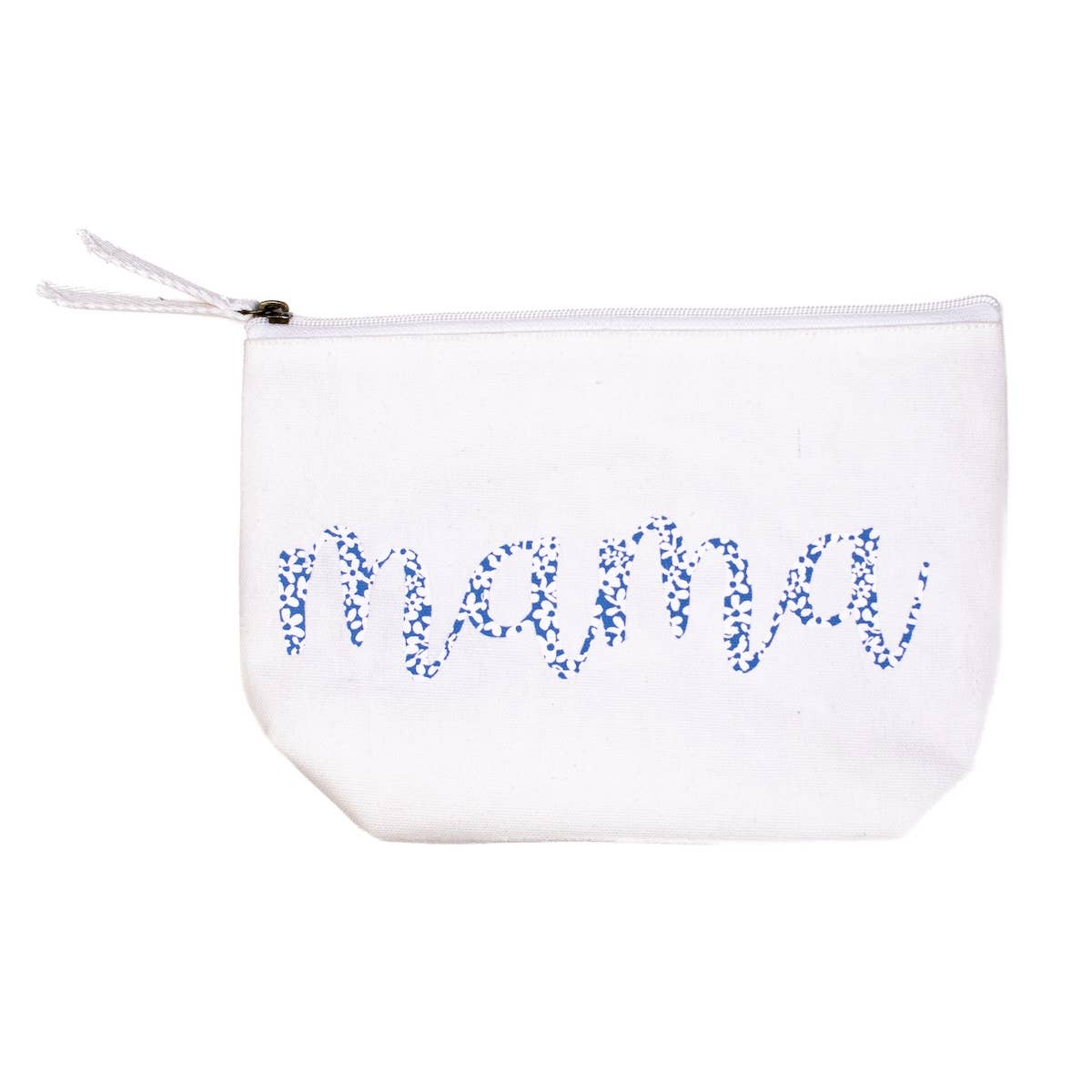 Mama Hydrangea Cosmetic White/Multi 10.25x6.75x3