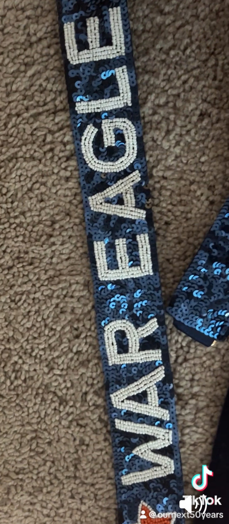 Gameday Purse Strap - stadium bag: War Eagle
