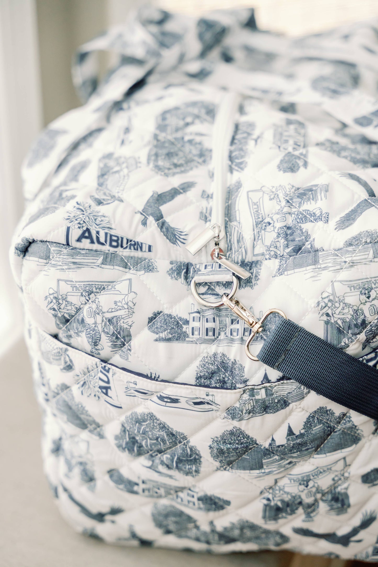 Auburn University Quilted Duffle