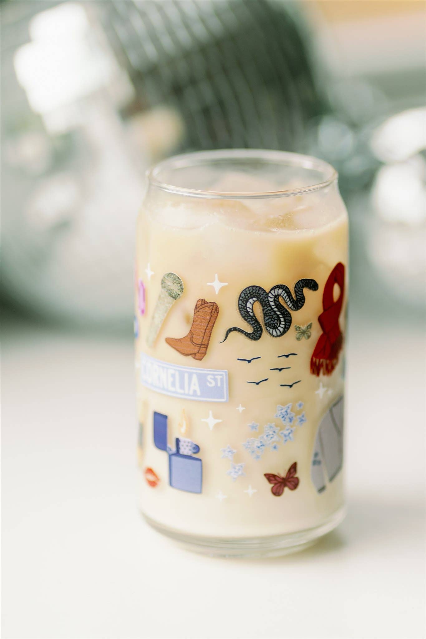 Taylor Swift Glass Cup DISHWASHER SAFE