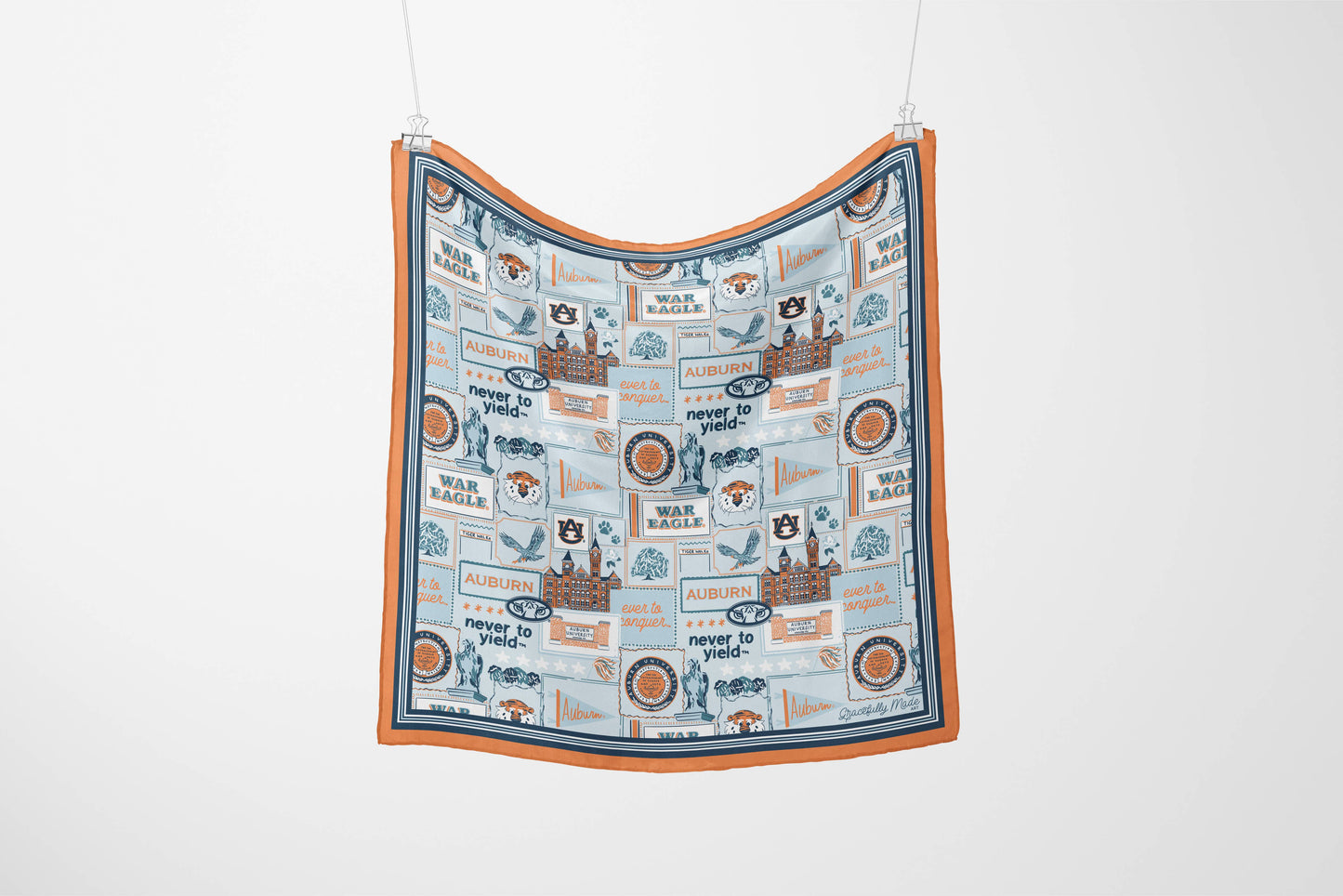 Auburn University Silk Scarf