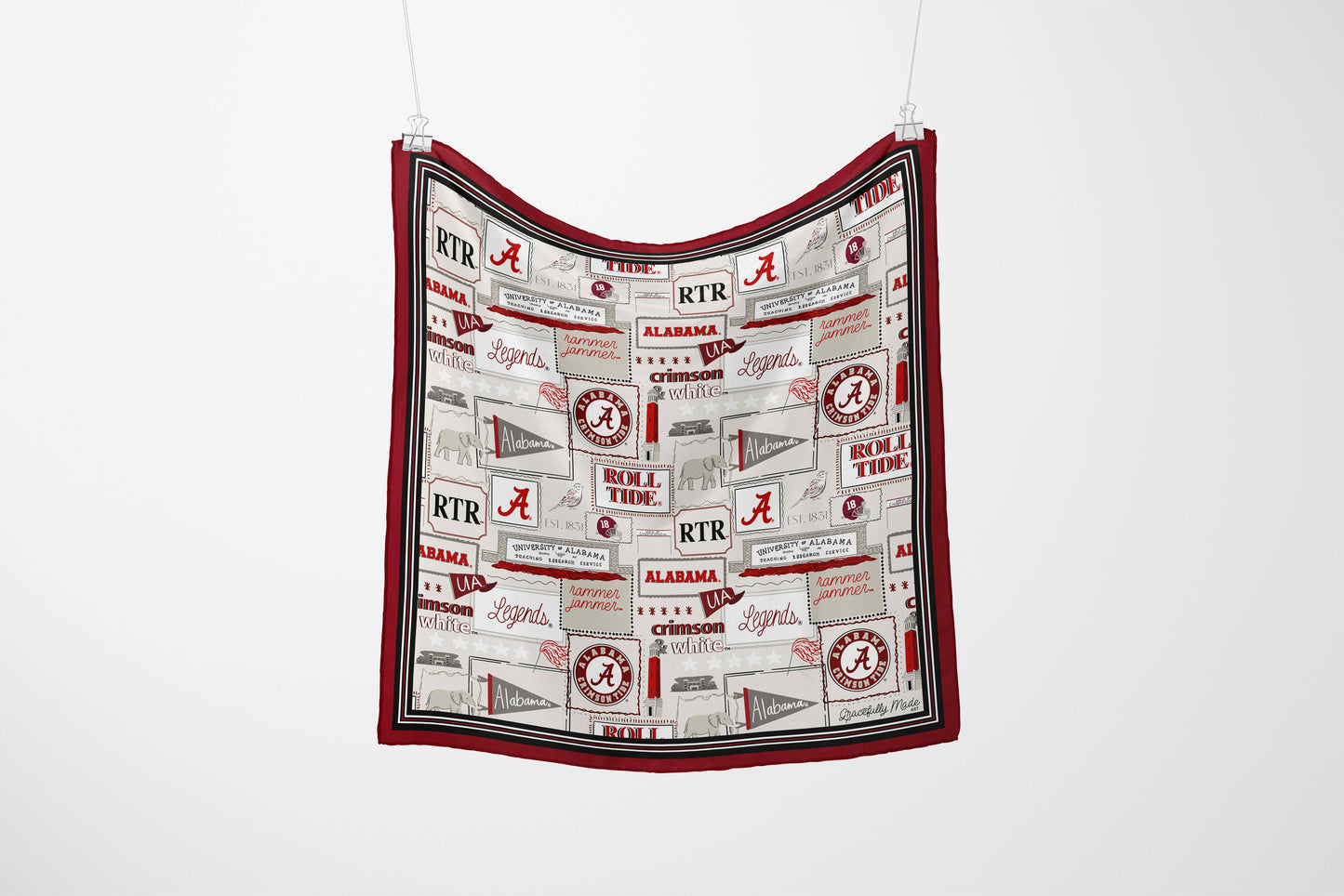 Alabama Silk Scarf