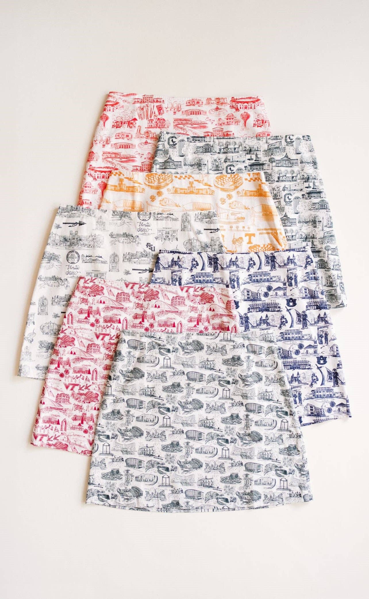 Langley Skirt Auburn Navy & White: 8