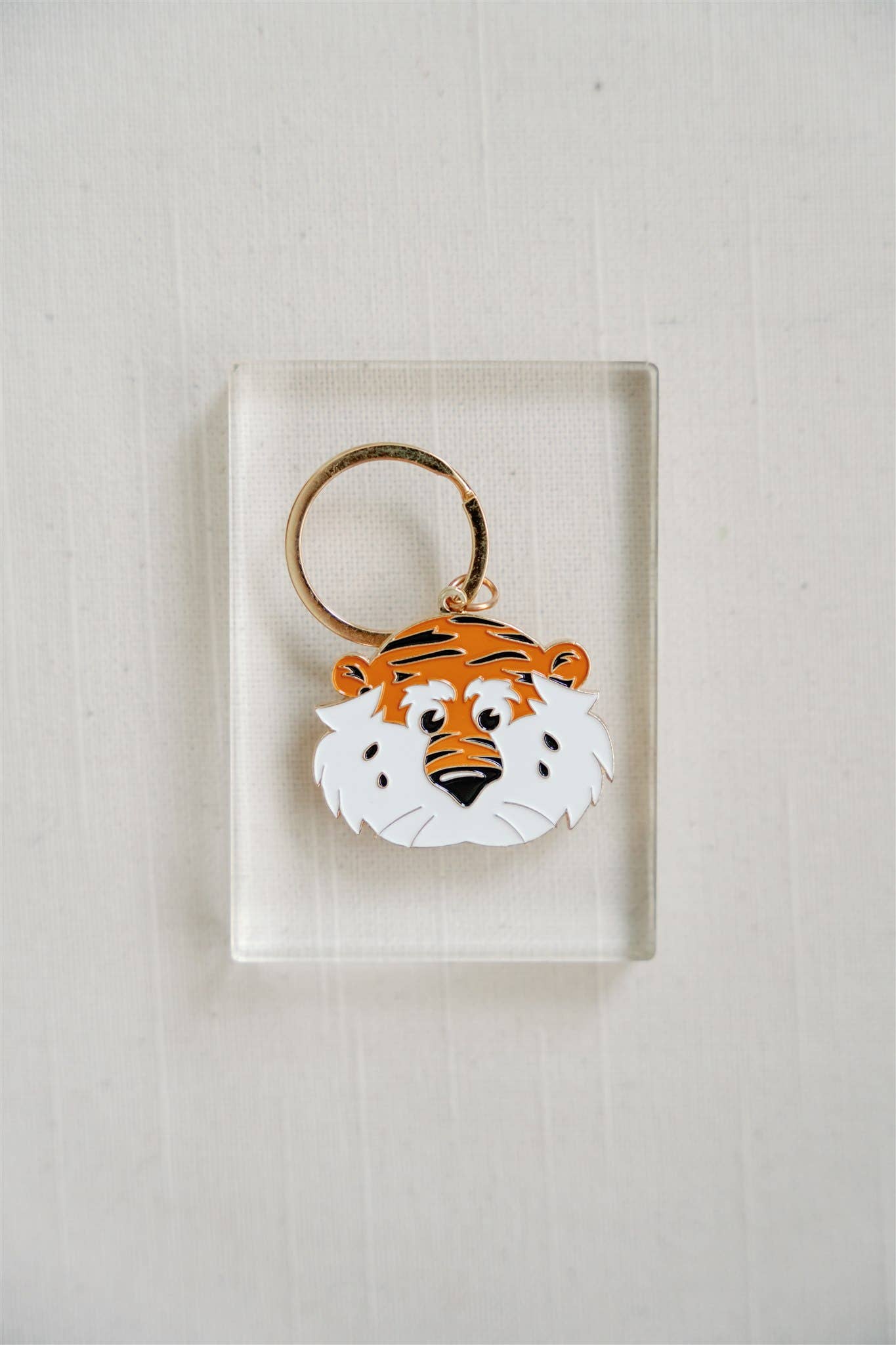 Auburn University Aubie Enamel Keychain, Collegiate