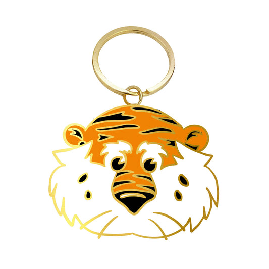 Auburn University Aubie Enamel Keychain, Collegiate